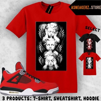 Shirt To Match AJ 4 Toro Bravo 2026 Sneaker Matching Tee NO EVIL T-Shirt