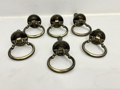 Vintage Handle Hand Pull Hardware Lot of 6
