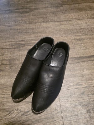 ENFANTS RICHES DÉPRIMÉS Studded Leather Clogs size 45 USED looks perfect