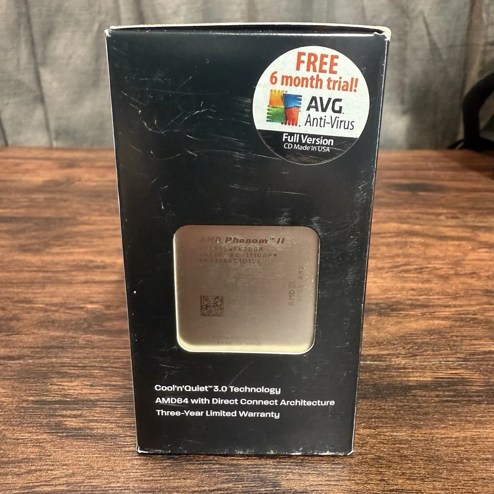 AMD Phenom II X2 555 3.2 GHz Dual Core Socket AM3 CPU & Cooler NEW - Image 4 of 4