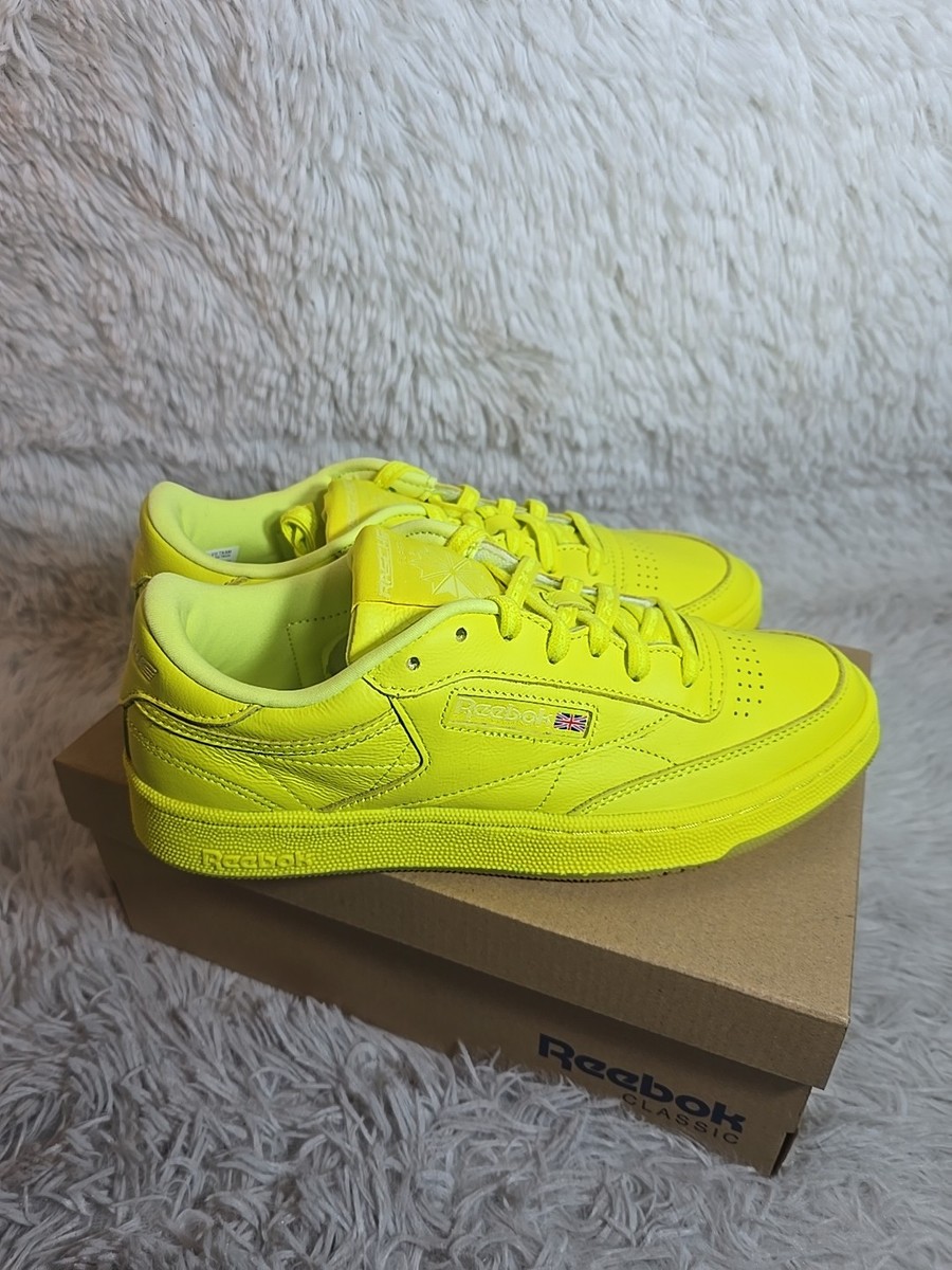 Reebok Classic Yellow Shoes