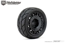 Powerhobby 1/10 Rally Car Evolution Mounted Tires Radial Wheels (4)