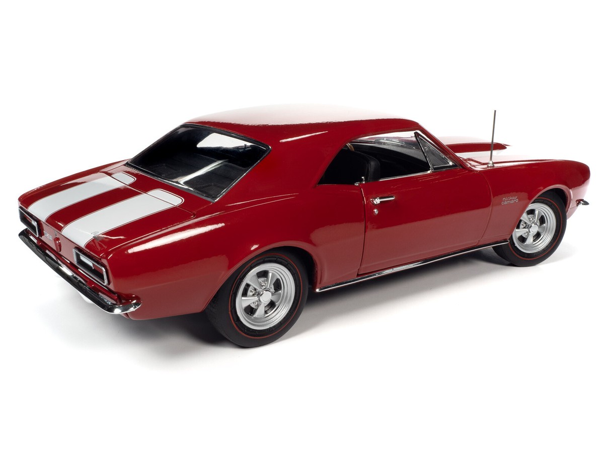 1966 Chevrolet Camaro 1/18ミニカー 1/18 Auto World 1967 Nickey Chevrolet Camaro Z/28 (Red with