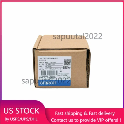 New in box Omron E5CC-QX2ASM-800 Temperature Controller 100-240VAC E5CCQX2ASM800