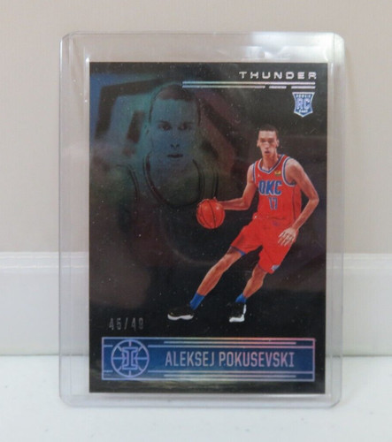 2020 Panini Illusions Basketball Trophy Collection Black Aleksej Pokusevski #188