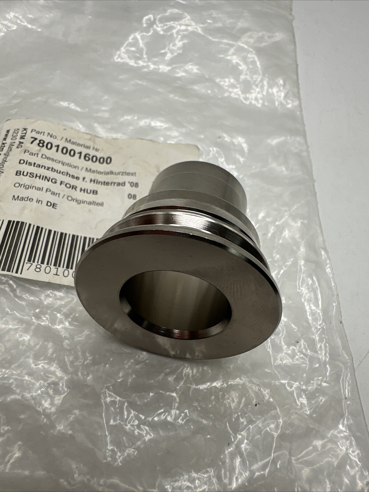 KTM Rear Wheel Hub Bush 250 350 450 EXC-F 2017-23 Genuine Part  