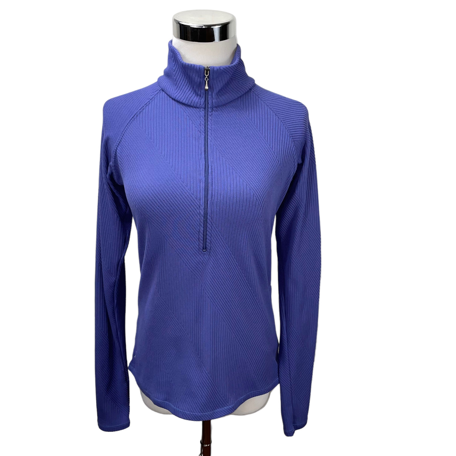 Lucy Half Zip Workout Knit Top Pullover Lightweig… - image 1