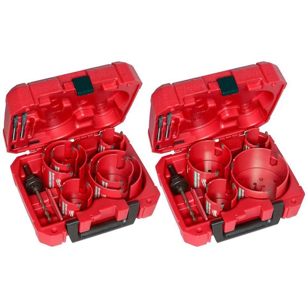 Milwaukee 18 piece cheap hole saw kit