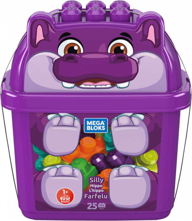 Mega Bloks Silly Hippo Purple Fast for sale online | eBay