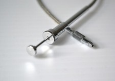 Vintage Metal Shutter Cable Release 12" Japan, For Canon, Pentax 35mm Film