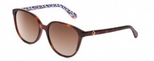 Kate Spade VIENNE Womens Cat Eye Sunglasses in Tortoise Havana Floral/Brown 54mm
