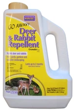 Bonide Go Away! Deer & Rabbit Repellent Granules (3 LBS) People & Pet Safe