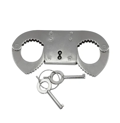 Rothco Law Enforcement Thumbcuffs - Steel / Nickel Plated Finger Restraints