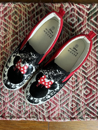 Disney Disneyland Damen Gr. 11 Minnie Mouse Sneaker Schuhe Slipper Komfort Logo