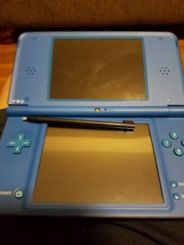 ON  AUCTION!! Midnight Blue Dsi XL Console With 3 Games - video gaming  - by owner - electronics media sale 