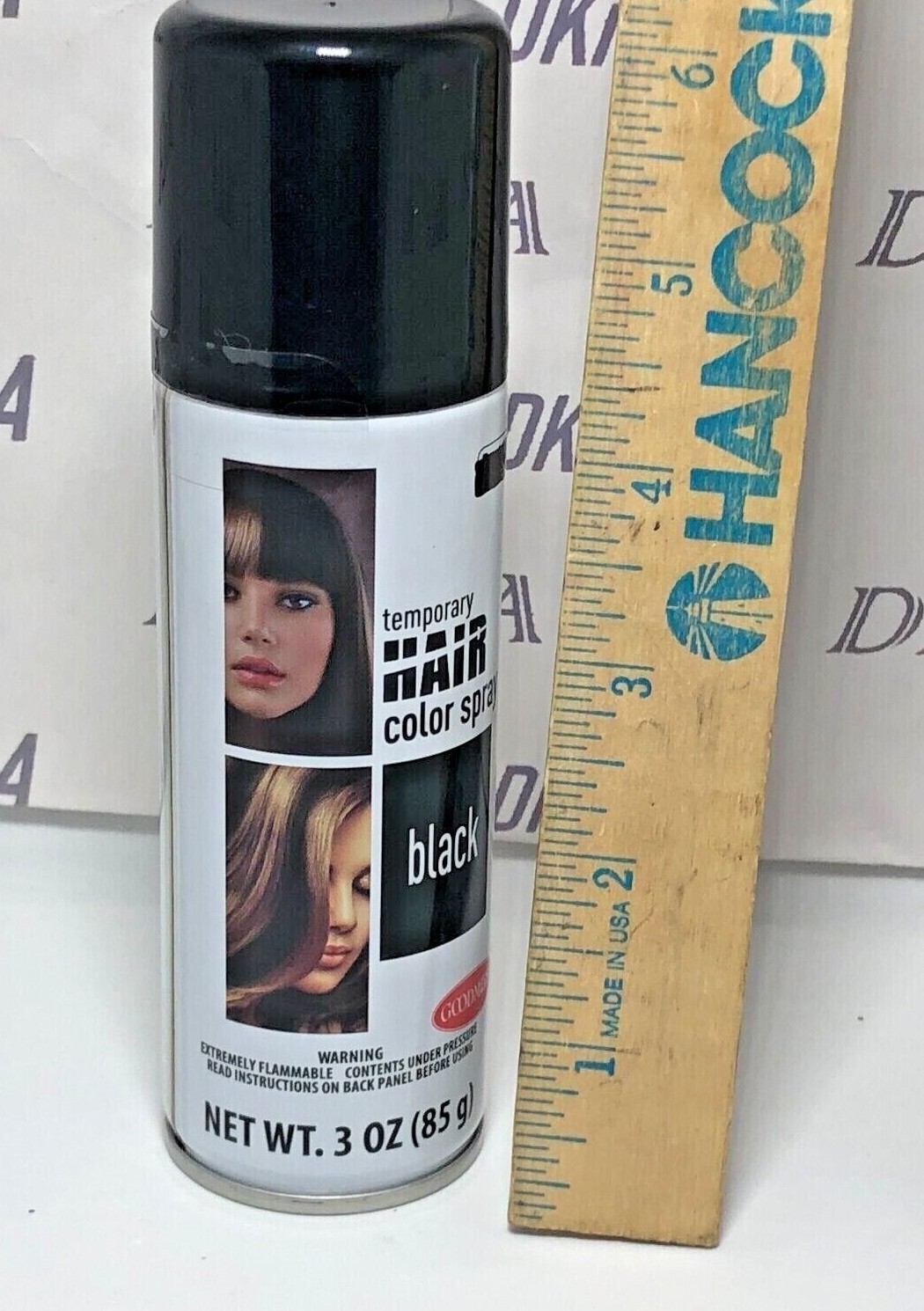 Halloween Temporary Spray-on Hair Color, Red, Blue, White, Purple, Blue, Black