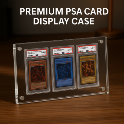 Card Display PSA Acryl Case 3er
