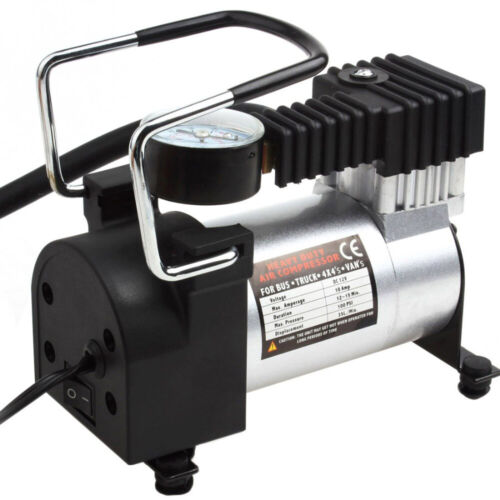 Aufblas Luftkompressor 12V Schlauchboot 120W 12A 100PSI Autopumpe Universal Mini - Bild 2 von 5