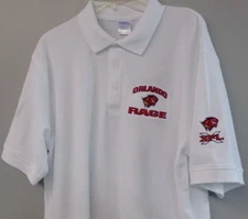 XFL Football Orlando Rage Embroidered Mens Polo Shirt XS-6XL, LT-4XLT New