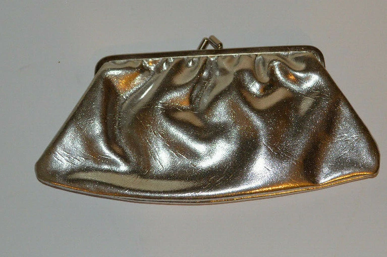 Silver clutch bag ebay hotsell