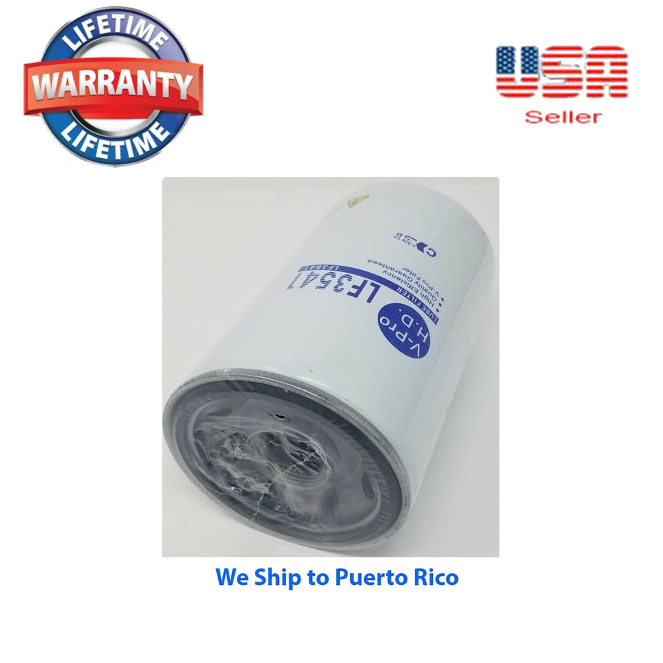 批量 6 件 LF3541 滤油器 适合 HINO FA14 FA1415 FA15 FB14 FB15 FB1715 — 第 3/3 张图片