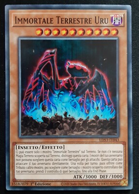 STERBLICHER TERRESTRISCHER URU auf Italienisch LDS3-IT043 Gemeinde YUGIOH