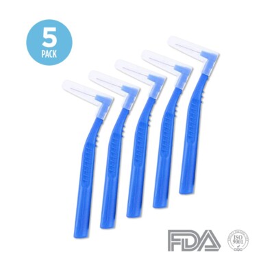 SCHLANKE ZAHNSEIDE INTERDENTALBÜRSTEN ESSENTIAL HYGEINE PRO SUPER 5ER PACK