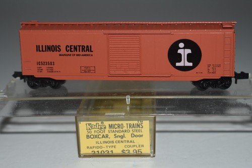 Coche de carga Kadee 31031 Illinois Central 50' escala N 523583 C50092 | Zustand: Used