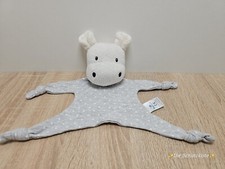 Schmusetuch Schnuffeltuch Topomini Topolino Kuh Nilpferd grau Sterne ⭐️