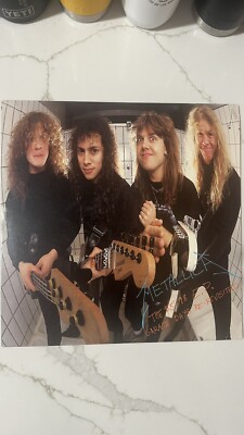 Metallica The EP Garage Days Re-revisited 1987 Elektra LP Vinyl
