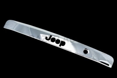 Chrome Liftgate Tailgate Handle Cover For 2007-2017 Jeep Patriot - ABS Plastic Overlay Trim, Adhesive Mount