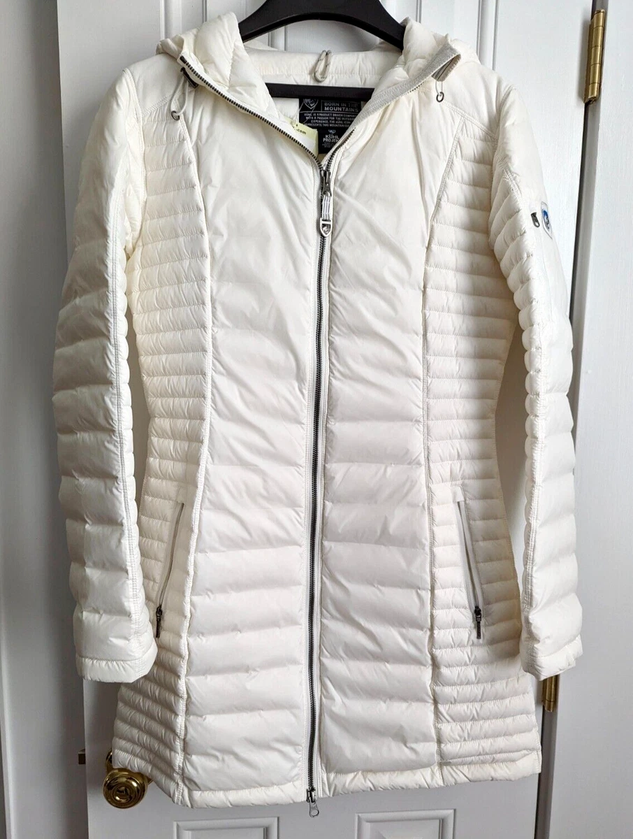 KUHL Women's Spyfire Hoody Jacket - IVORY - SIZE XL