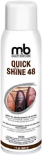 QUICK SHINE 48 spraY FAST Aerosol shoes boots leather Moneysworth & Best 29853