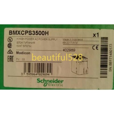 1PC New Schneider Electric Modicon BMX-CPS-3500H M340 BMXCPS3500 In Box