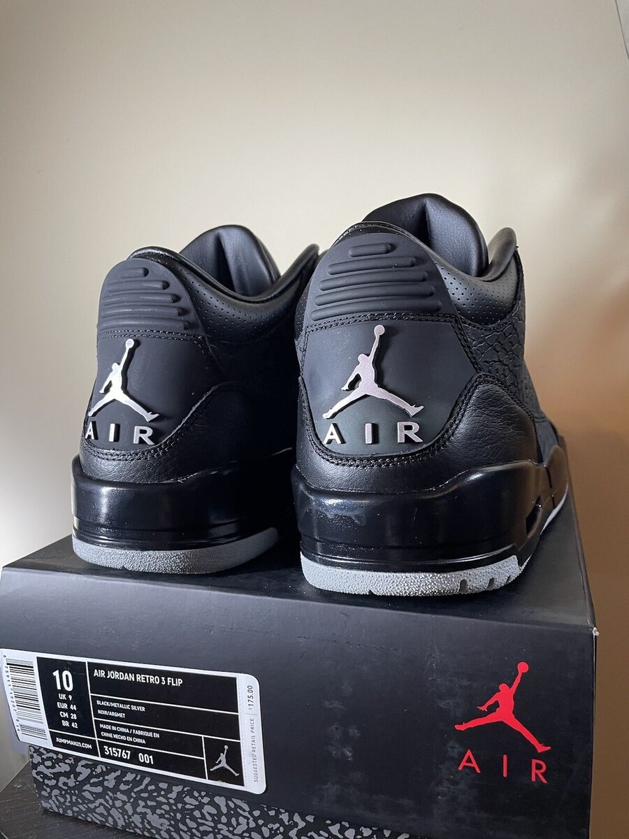 Size 10 - Air Jordan 3 Retro Black Flip for sale online | eBay Size 10 - Air Jordan 3 Retro Black Flip for sale online | eBay