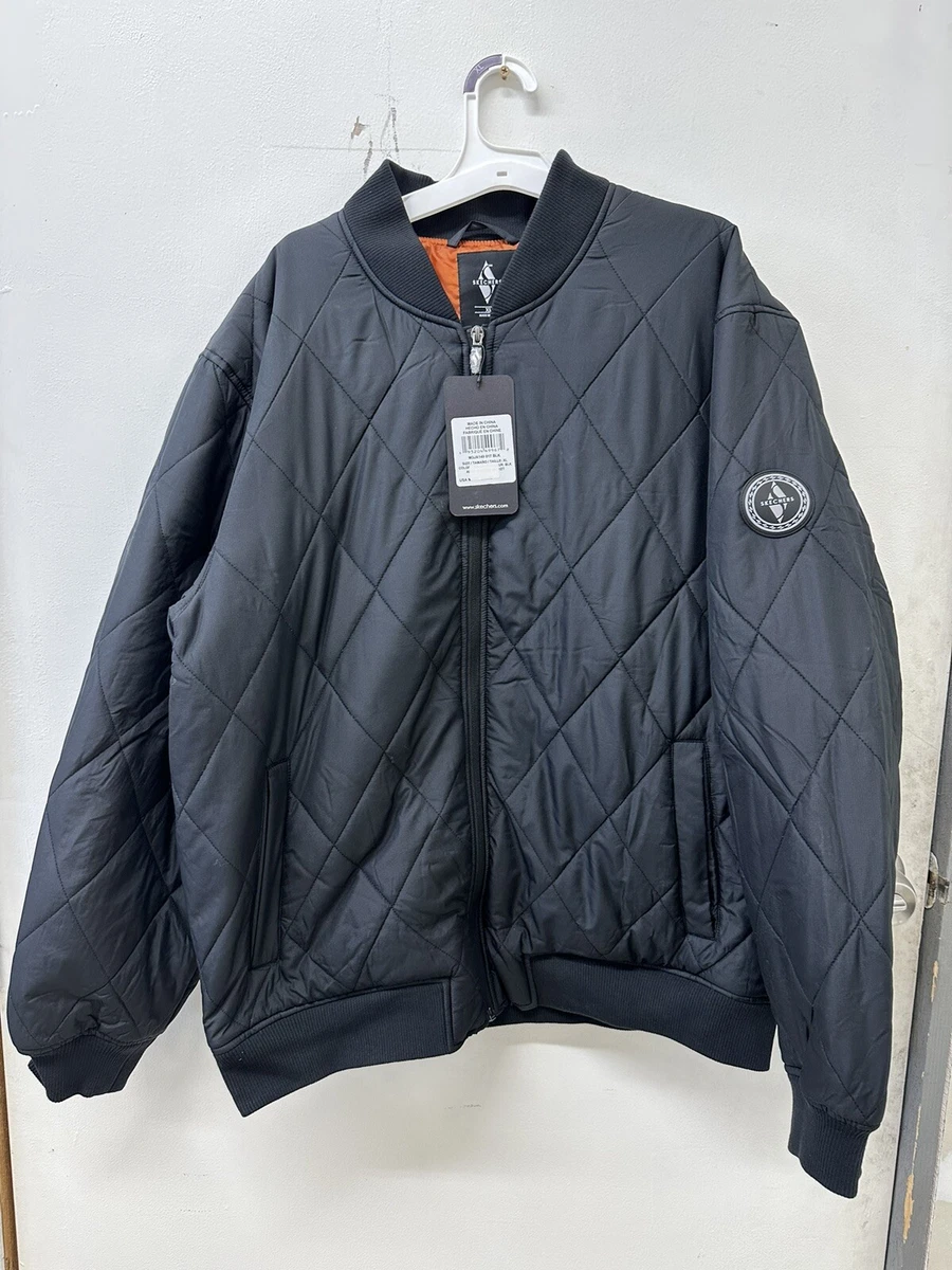 Skechers slip shop on mens jacket