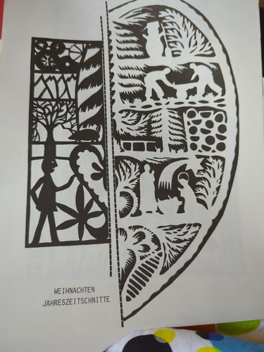 Folleto de Navidad en Scherenschnit Roberta Cerlach arte del corte de papel - Imagen 9 de 9