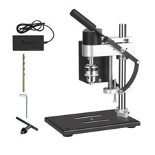Mini Bench Drill Press Stand Variable Speed Portable Electric Benchtop Drilling
