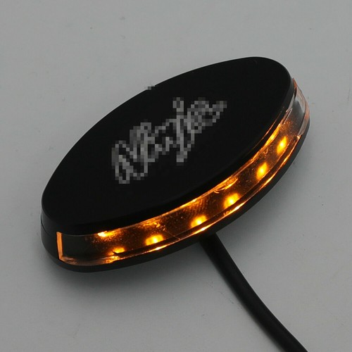 Ninja LED Signal Mirror Block Off Plate For Kawasaki ZX6R / ZX6RR / 636 08 Black - Bild 6 von 9