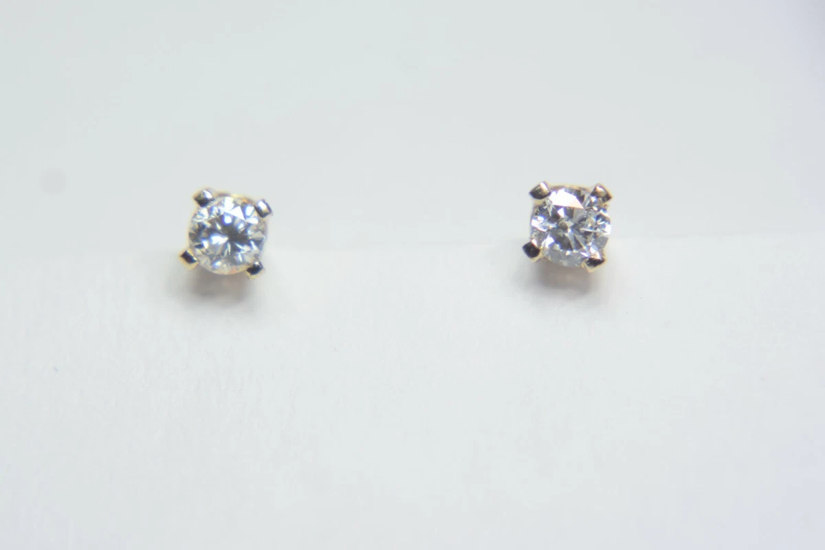 Diamond earrings studs ebay Clearance