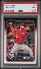 2024 TOPPS #621 JAKE IRVIN PSA 9