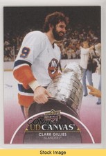 2021-22 Upper Deck Series 2 UD Canvas Retired Stars Clark Gillies HOF READ 09gq