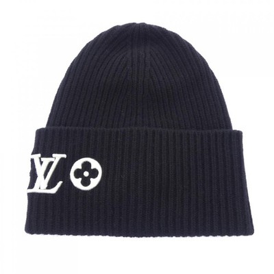 Authentic Louis Vuitton Beanie LV Headline M77872 Knit Cap #230-000-575-2590