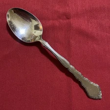 1 Soup Spoon Satinique Oneida Community Stainless USA  6 7/8" Replacement