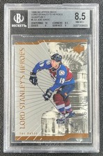 JOE SAKIC BGS 8.5 1998 UD LS2 LORD STANLEY'S HEROES TIER 2 QUANTUM BRONZE 26/100