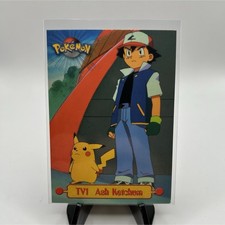 Topps 1999 Pokémon TV Animation Edition TV1 Ash Ketchum LP