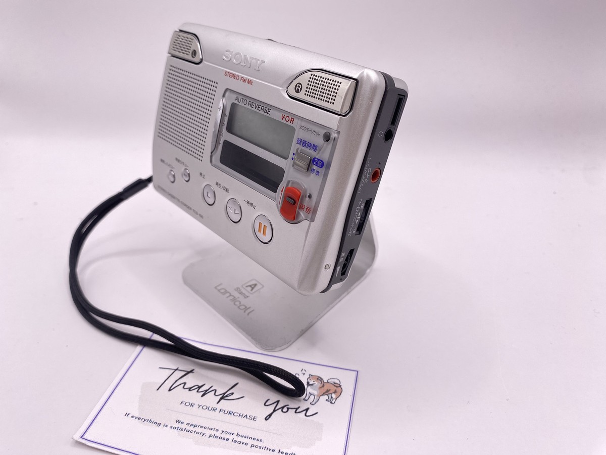 SONY TCS-100 WALKMAN stereo cassette recorder overhauled Fully