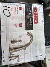 Delta Windemere Brushed Nickel 2-handle Bathroom Faucet Model 35996LF-BN-ECO