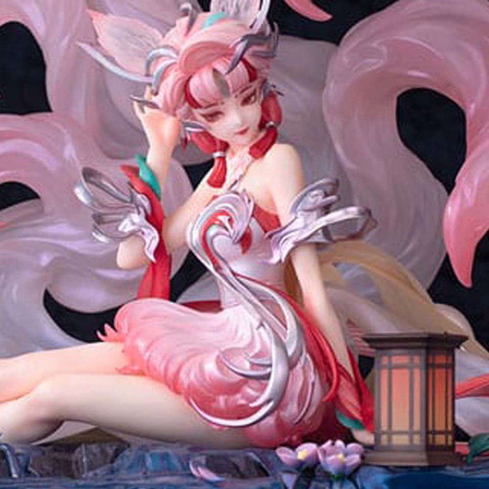 Figurine Qingqiu Honor Of Kings statuette stable抗UV pour vitrine fermée
