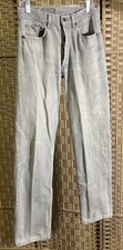 Levi's Women's 501 W32 L32 Jeans Light Grey Wash